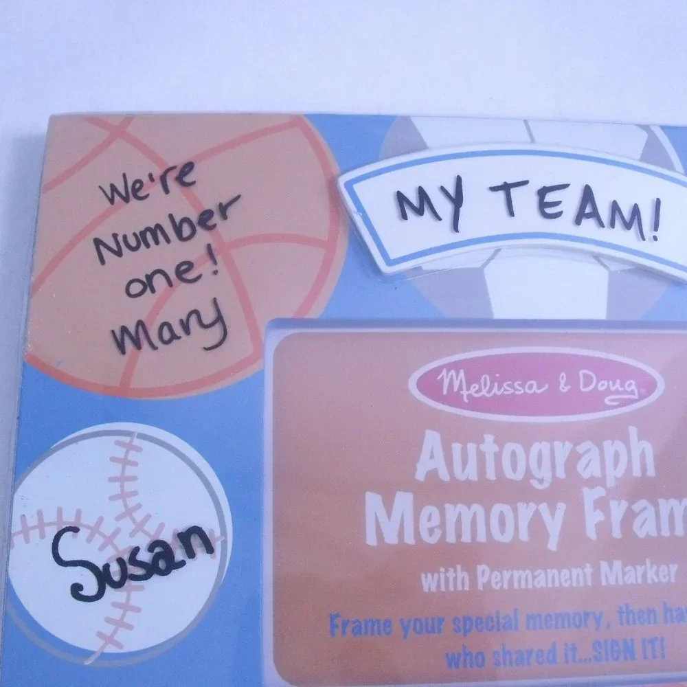 Melissa & Doug Autograph Memory Photo Frame